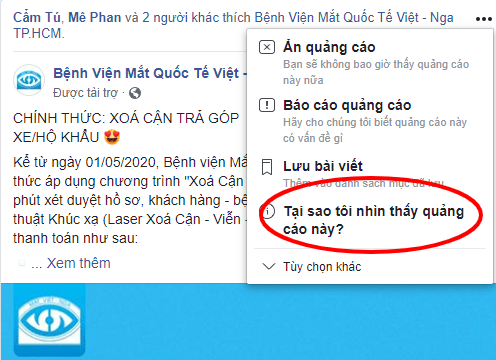 quảng cáo facebook