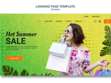thiết kế landing page