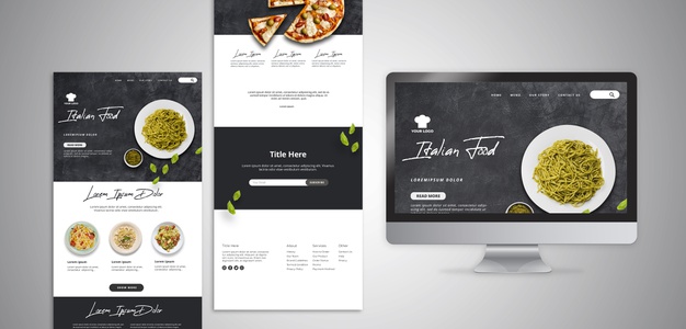 dịch vụ thiết kế website nhà hàng