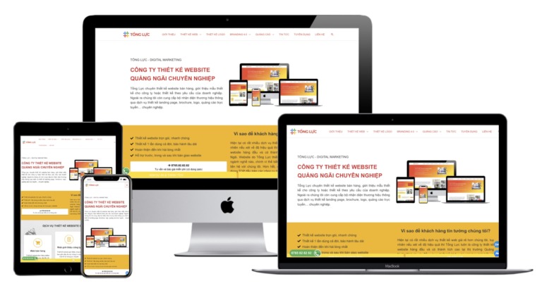 thiet ke website chuyen nghiep tai quang ngai