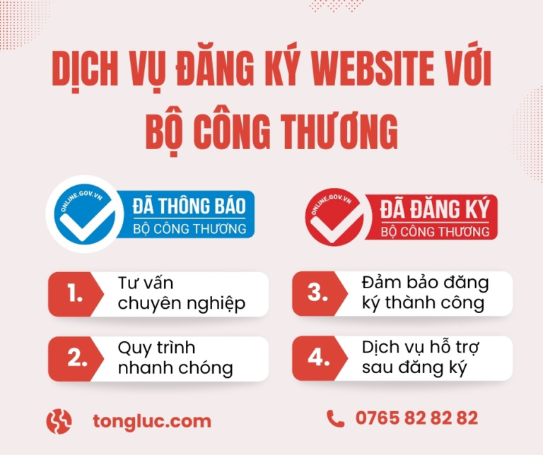 đăng ký website với bộ công thương Dịch Vụ Đăng Ký Website Với Bộ Công Thương - Tổng Lực